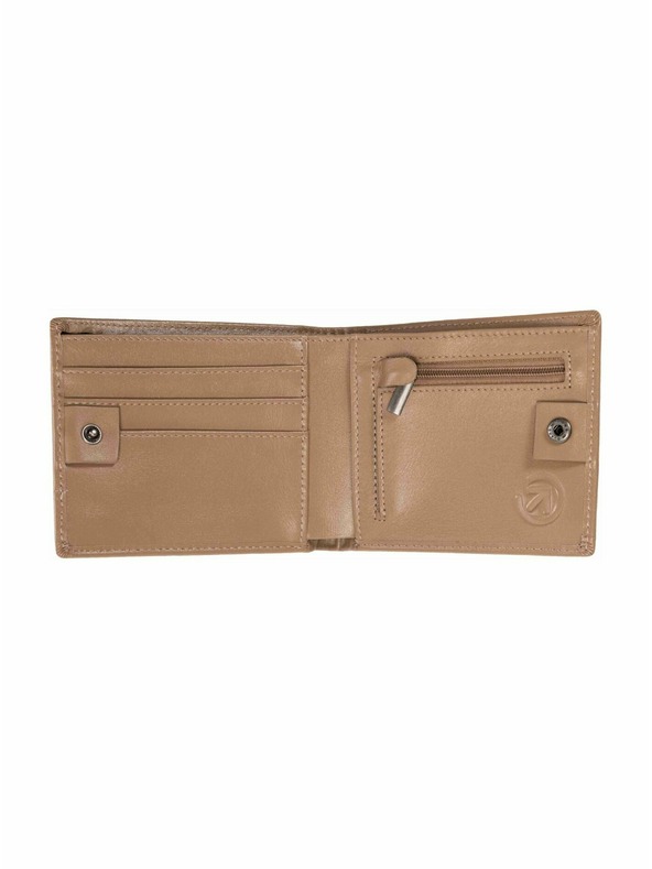 Meatfly Meatfly кожена портмоне Eliot Premium Light Brown