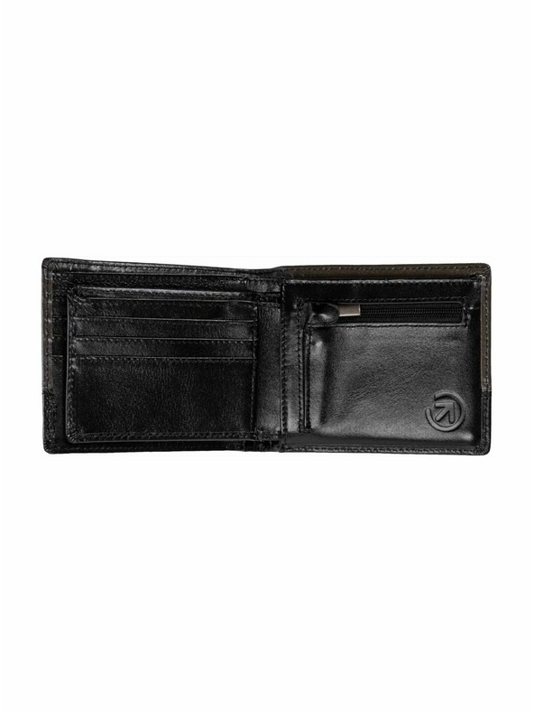 Meatfly Meatfly кожена портмоне Eddie Premium Grey