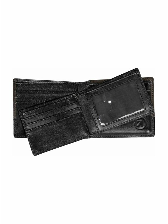 Meatfly Meatfly кожена портмоне Eddie Premium Grey