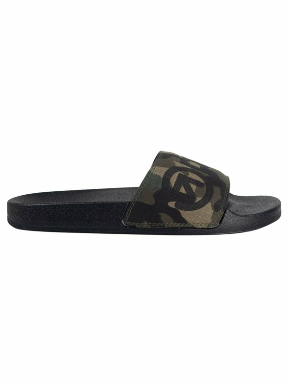 Meatfly Meatfly мъжки чехли Hudson Black Camo Ripstop
