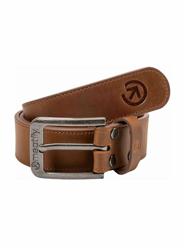 Meatfly Meatfly кожен колан Doppler Chestnut Brown