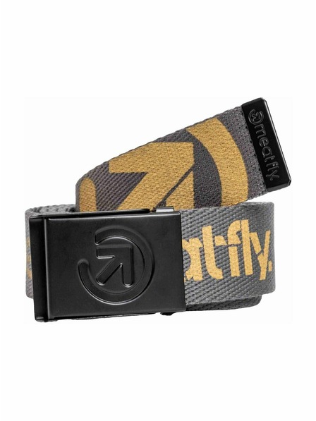Meatfly Meatfly колан Corridor Dark Grey / Gold
