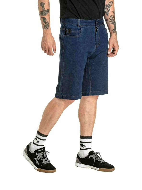Meatfly Meatfly мъжки шорти Just 2.0 Denim Rinse Wash