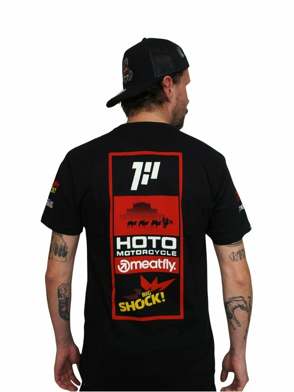 Meatfly Meatfly мъжка тениска Dakar Beduin Black