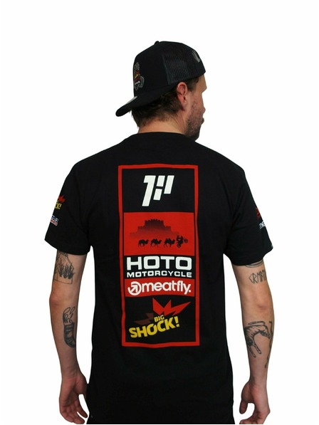 Meatfly Meatfly мъжка тениска Dakar Beduin Black