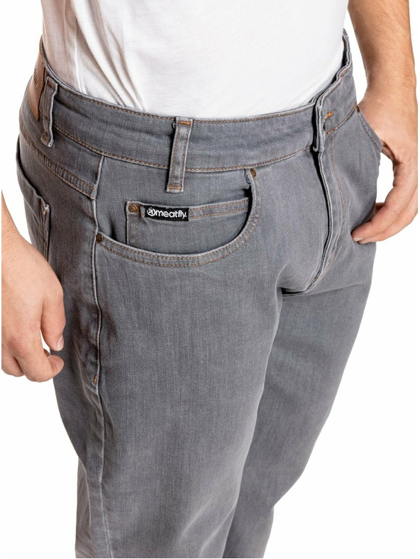 Meatfly Meatfly мъжки дънки Justyn Reborn Grey