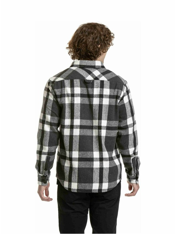 Meatfly Meatfly мъжка риза Woody Premium Black