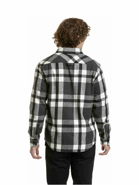 Meatfly Meatfly мъжка риза Woody Premium Black