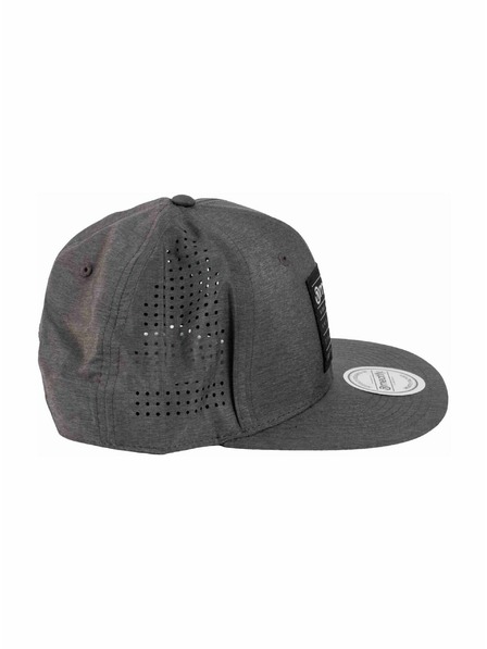 Meatfly Meatfly шапка с козирка Nylan Perfor Snapback Grey Square