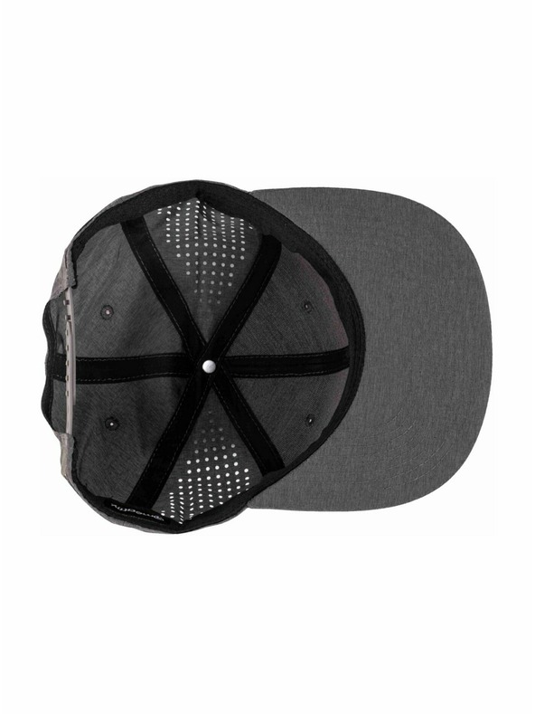 Meatfly Meatfly шапка с козирка Nylan Perfor Snapback Grey Square