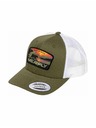 Meatfly Meatfly шапка с козирка MF View Trucker Red Alaska / Buck / White