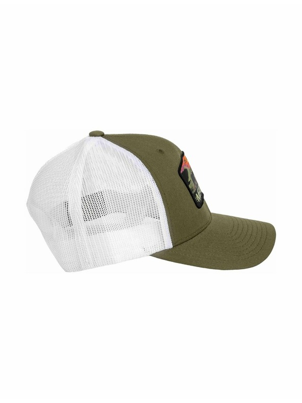 Meatfly Meatfly шапка с козирка MF View Trucker Red Alaska / Buck / White