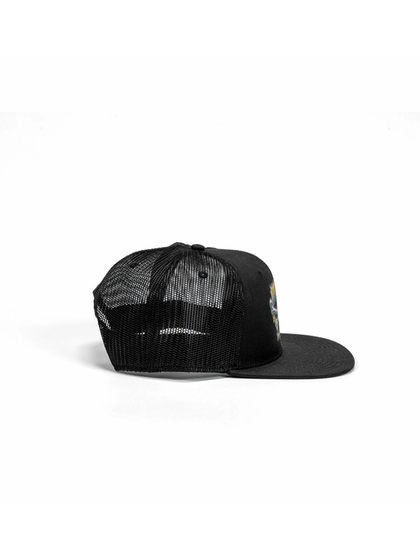 Meatfly Meatfly шапка с козирка Crossbones Trucker Black