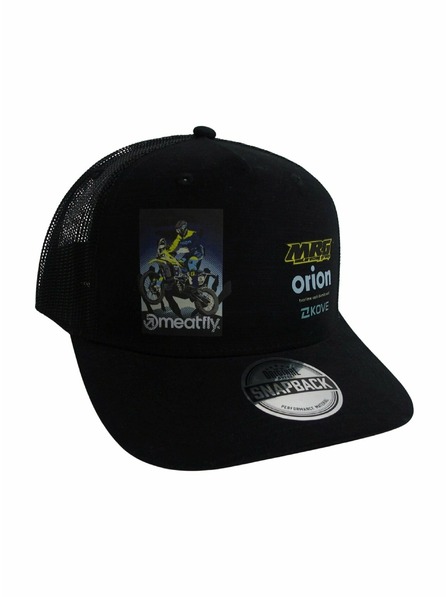 Meatfly Meatfly шапка с козирка MRG Trucker Black