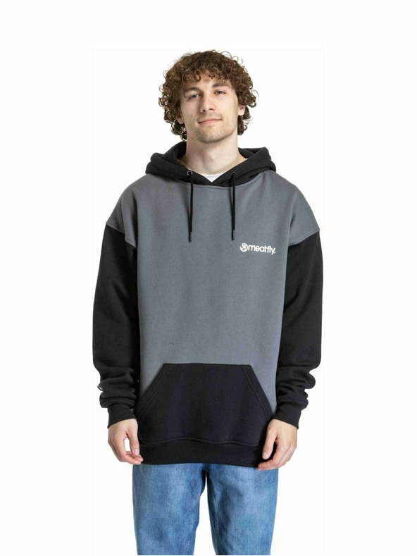 Meatfly Meatfly унисекс суитшърт Fry Black / Grey