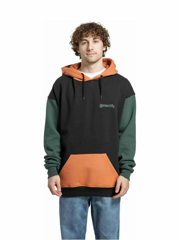 Meatfly Meatfly унисекс суитшърт Fry Green / Sunbrun