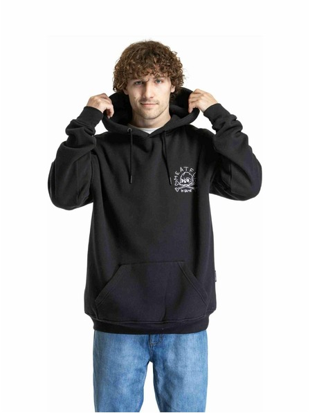 Meatfly Meatfly унисекс суитшърт Fry Skull Black