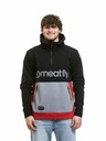 Meatfly Meatfly мъжка технична суитшърт Tason Red Light / Silver
