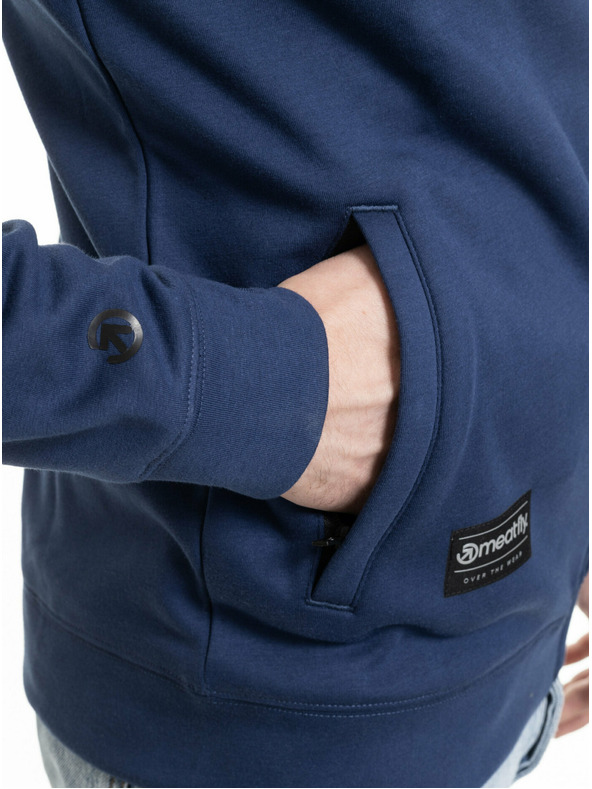 Meatfly Meatfly мъжка технична суитшърт Josh Dark Ocean / Black