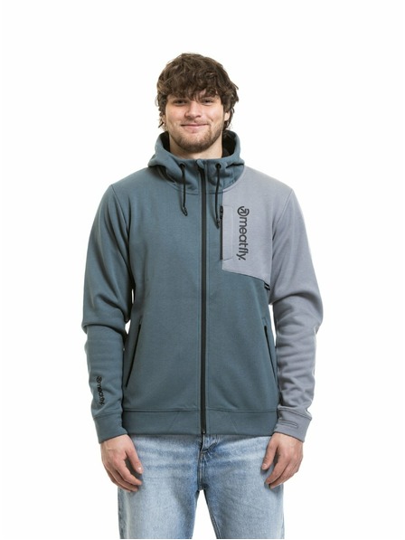 Meatfly Meatfly мъжки технически суитшърт Lightyear Blue Sea / Silver