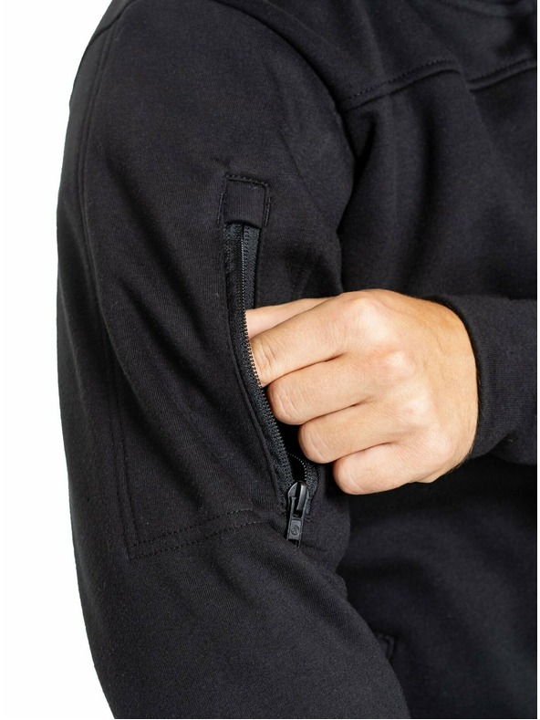 Meatfly Meatfly мъжки технически суитшърт Josh Black