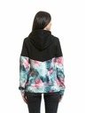 Meatfly Meatfly женски технически суитшърт Omni Black / Flower