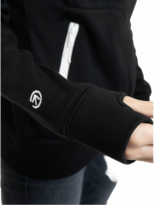 Meatfly Meatfly женски технически суитшърт Omni Black