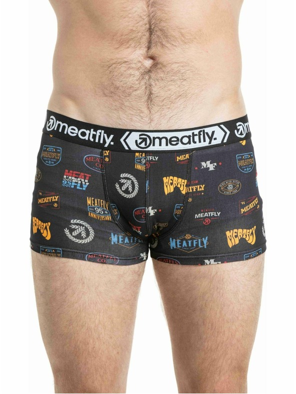 Meatfly Meatfly мъжки боксерки Balboa Double Pack Badges