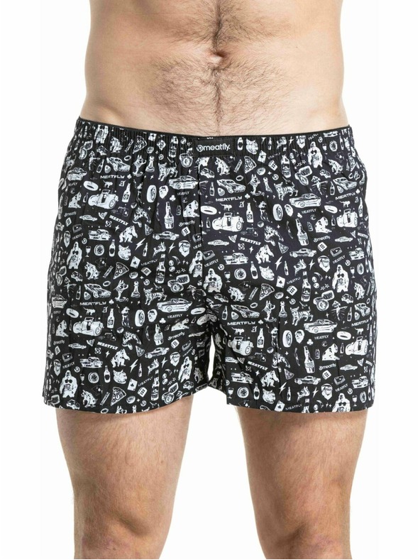 Meatfly Meatfly мъжки боксерки Agostino Riot Act Seamless Double Pack