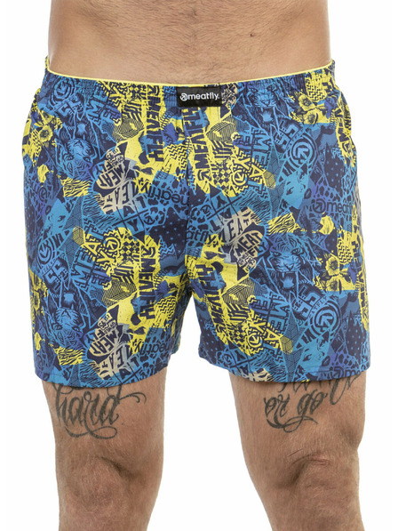 Meatfly Meatfly мъжки боксерки Agostino Double Pack B - Mosh