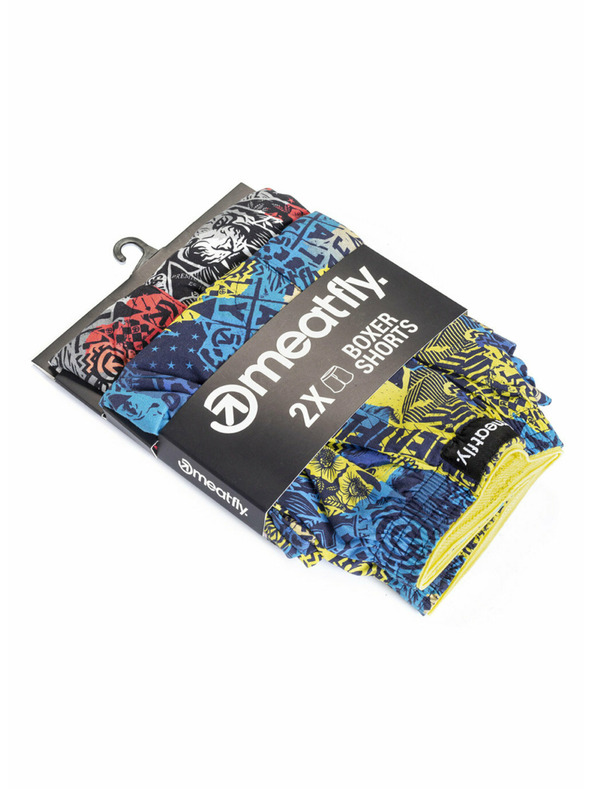 Meatfly Meatfly мъжки боксерки Agostino Double Pack B - Mosh