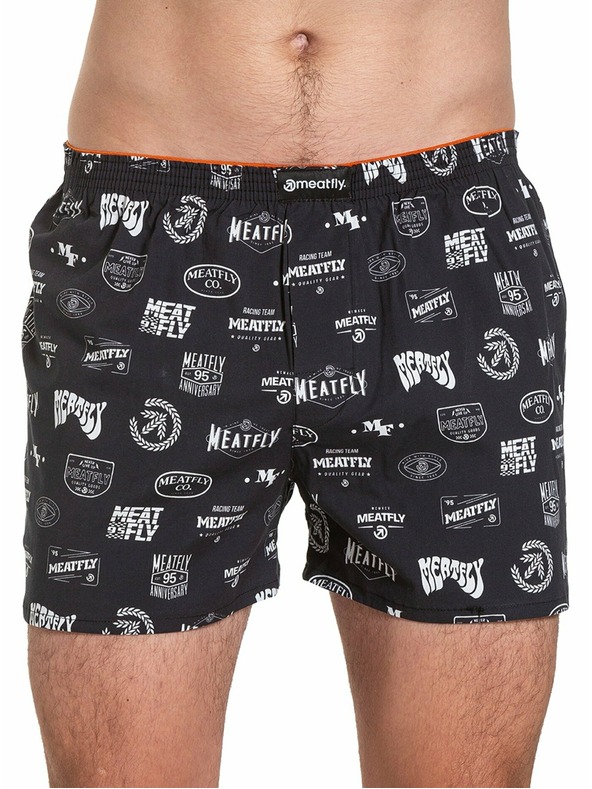 Meatfly Meatfly мъжки боксерки Agostino Double Pack H - Badges