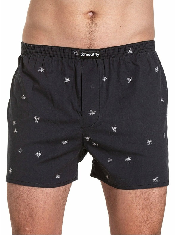 Meatfly Meatfly мъжки боксерки Agostino Double Pack I - Flies