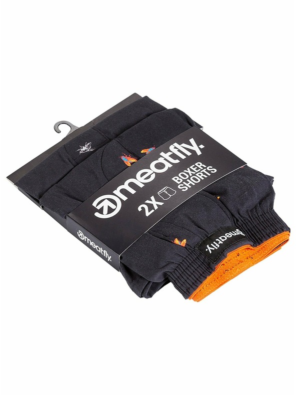 Meatfly Meatfly мъжки боксерки Agostino Double Pack I - Flies