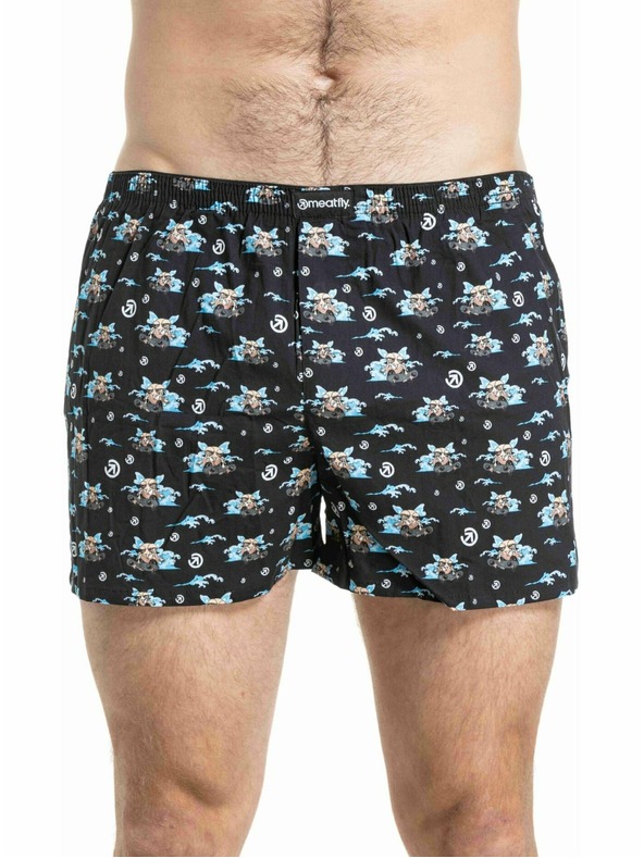 Meatfly Meatfly мъжки боксерки Agostino SK8 Skeleton / Fly Double Pack