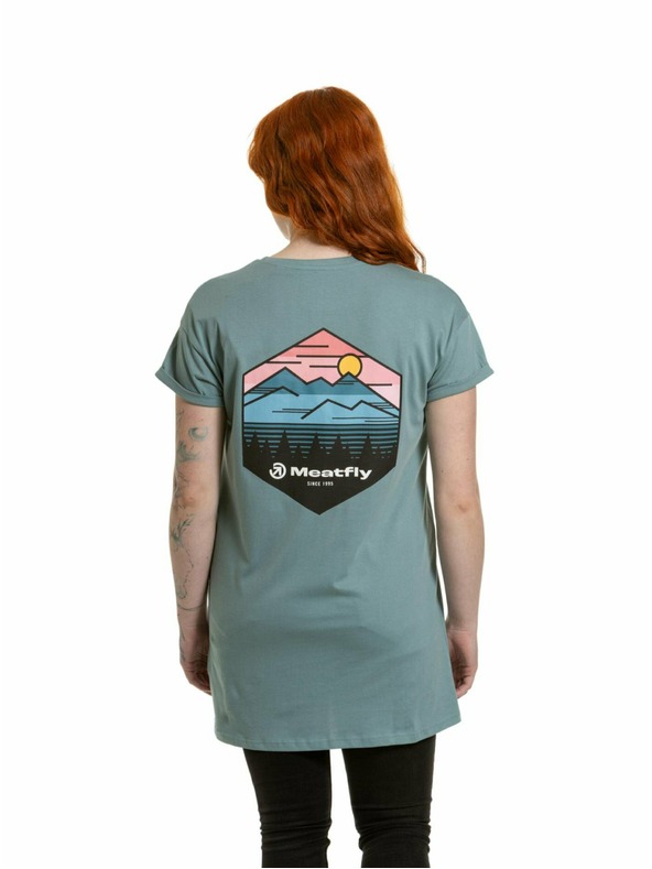 Meatfly Meatfly дамски рокли Senna Sea Green