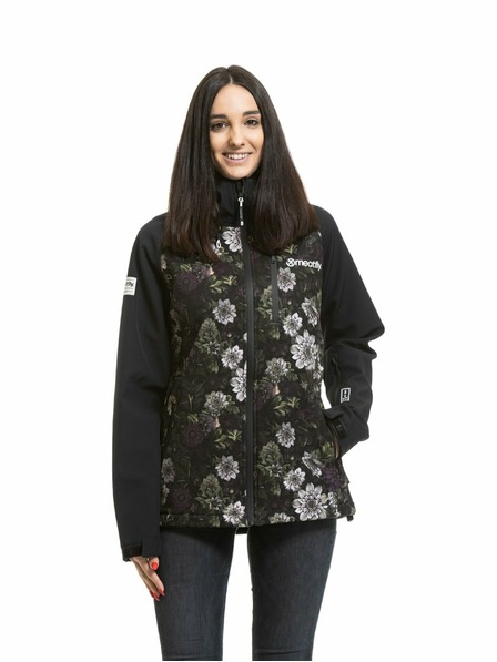 Meatfly Meatfly дамско softshell яке Zaja Black / Straws