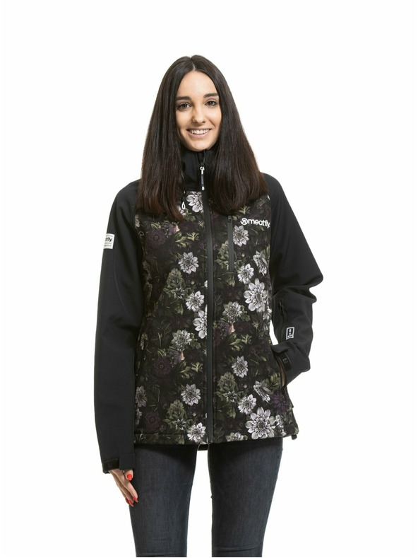 Meatfly Meatfly дамско softshell яке Zaja Black / Straws