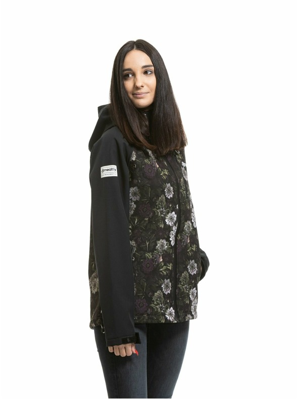 Meatfly Meatfly дамско softshell яке Zaja Black / Straws