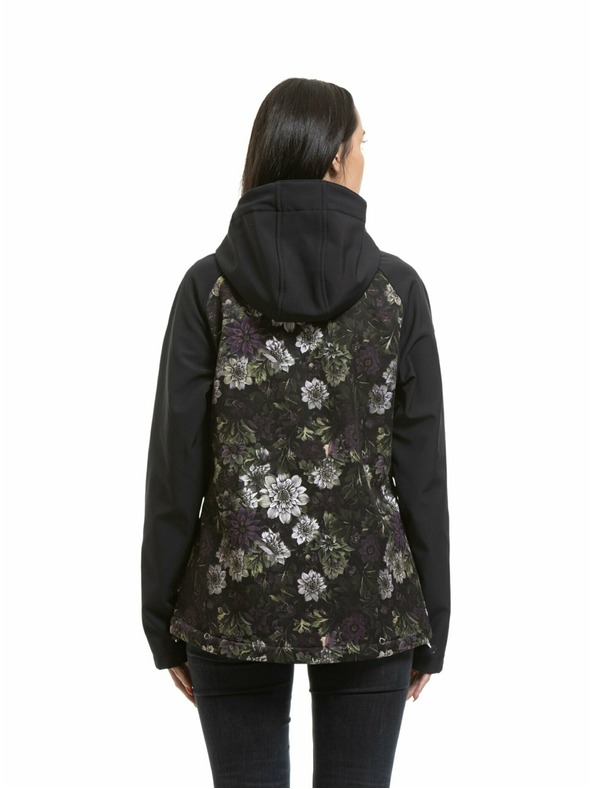 Meatfly Meatfly дамско softshell яке Zaja Black / Straws