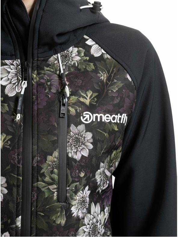 Meatfly Meatfly дамско softshell яке Zaja Black / Straws