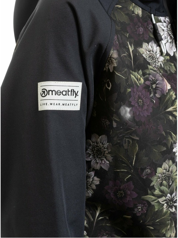 Meatfly Meatfly дамско softshell яке Zaja Black / Straws