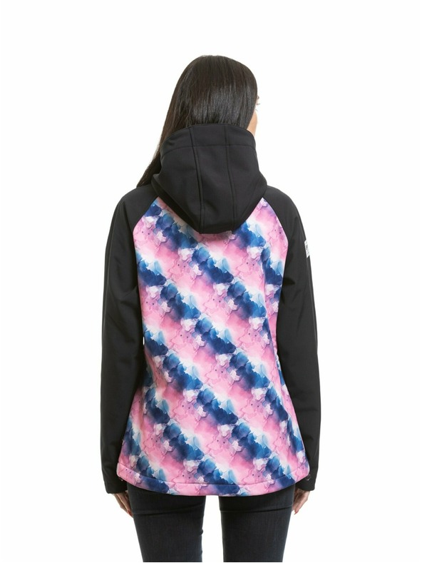 Meatfly Meatfly дамско softshell яке Zaja Black / Bubbles