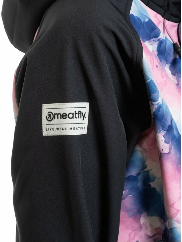 Meatfly Meatfly дамско softshell яке Zaja Black / Bubbles