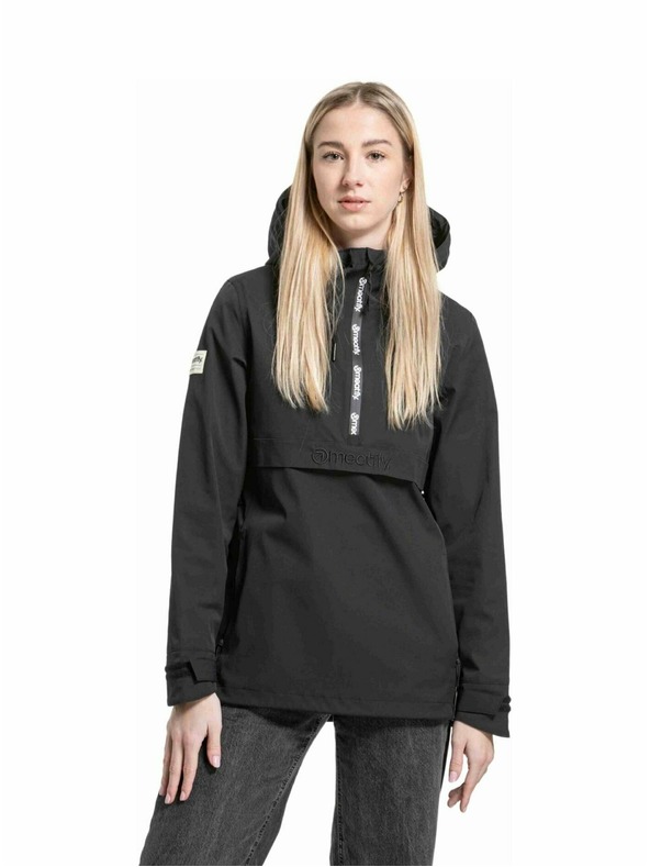 Meatfly Meatfly дамско streetwear яке Kalle Black / Black Logo