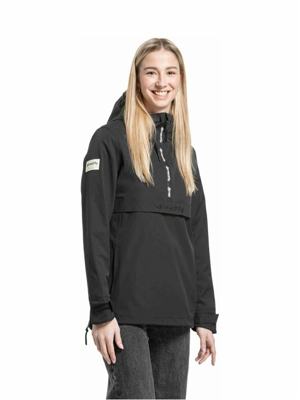 Meatfly Meatfly дамско streetwear яке Kalle Black / Black Logo