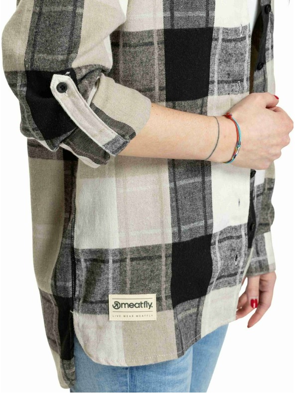 Meatfly Meatfly дамска риза Courtney Beige