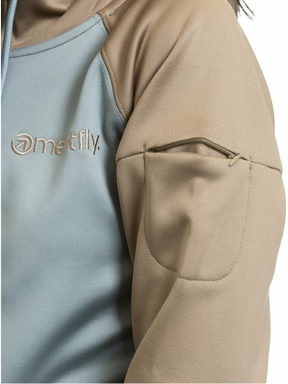 Meatfly Meatfly дамски технически суитшърт Alisha Safari Cloud
