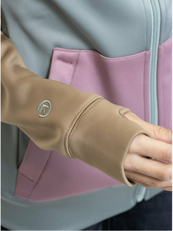 Meatfly Meatfly дамски технически суитшърт Alisha Safari Cloud