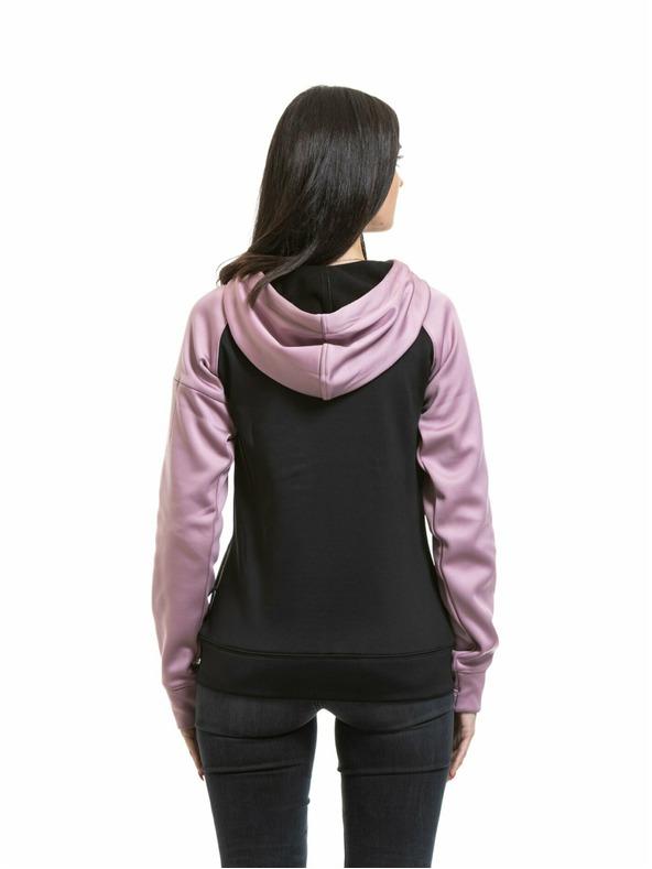 Meatfly Meatfly дамски технически суитшърт Alisha Purple/Black